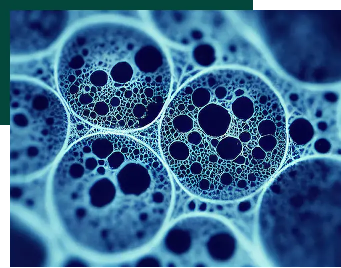 Medical studies on topic of cancer human cells affected by cancer infection oncology under microscop